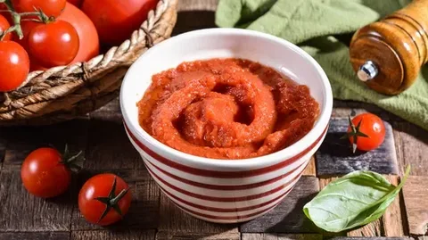 تصویر 2 از رب گوجه فرنگی حلبی بدون افزودنی‌ های مصنوعی و کاملاً طبیعی